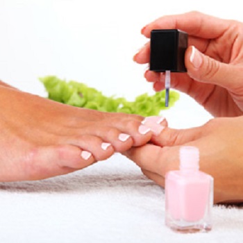 NATURAL NAILS - TOE NAIL POLISH CHANGE